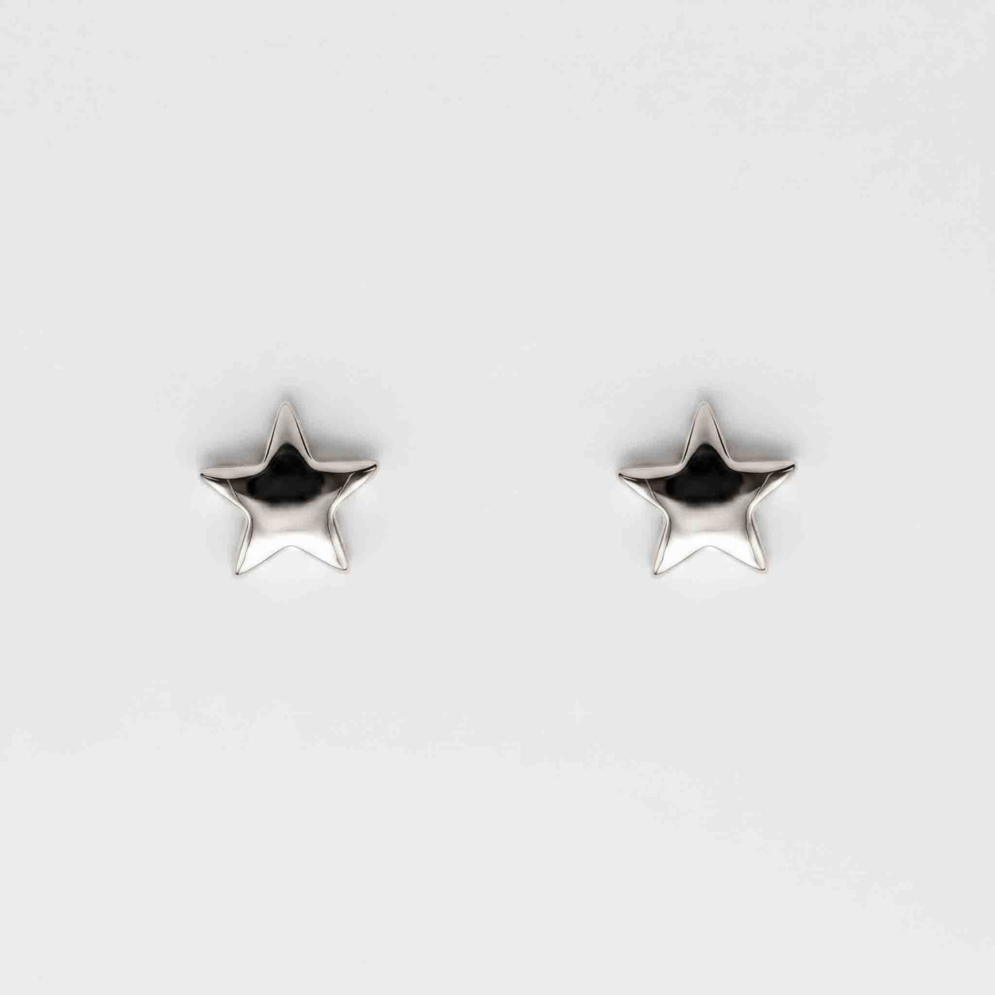 Silver Star Earring