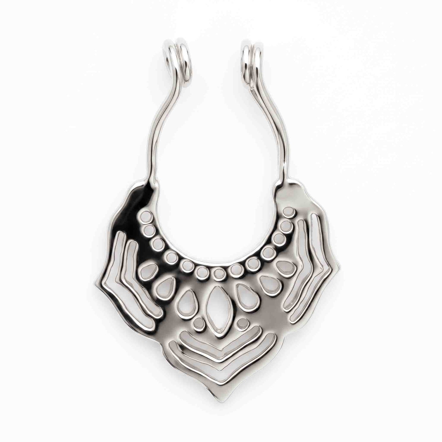 Mehrab Clipon Septum 925 Silver