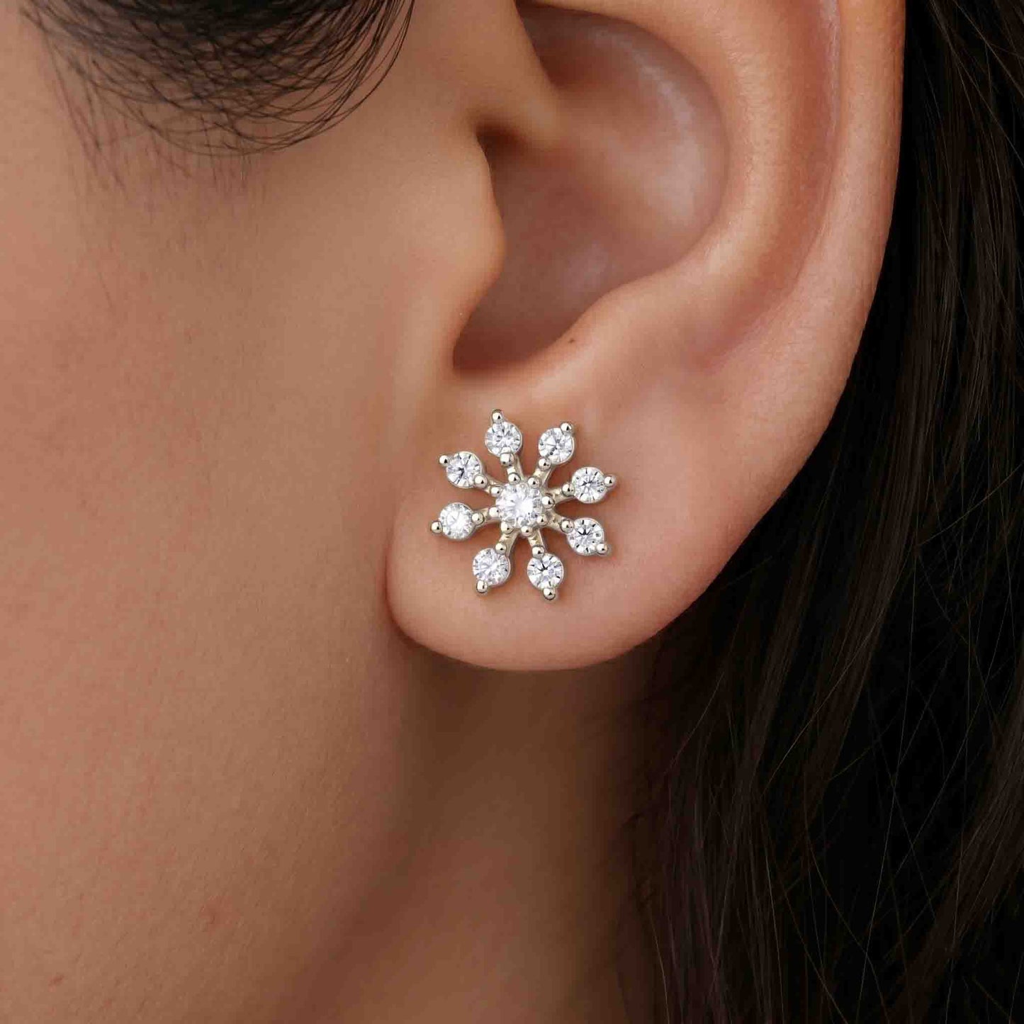 Silver Dyuti Earring
