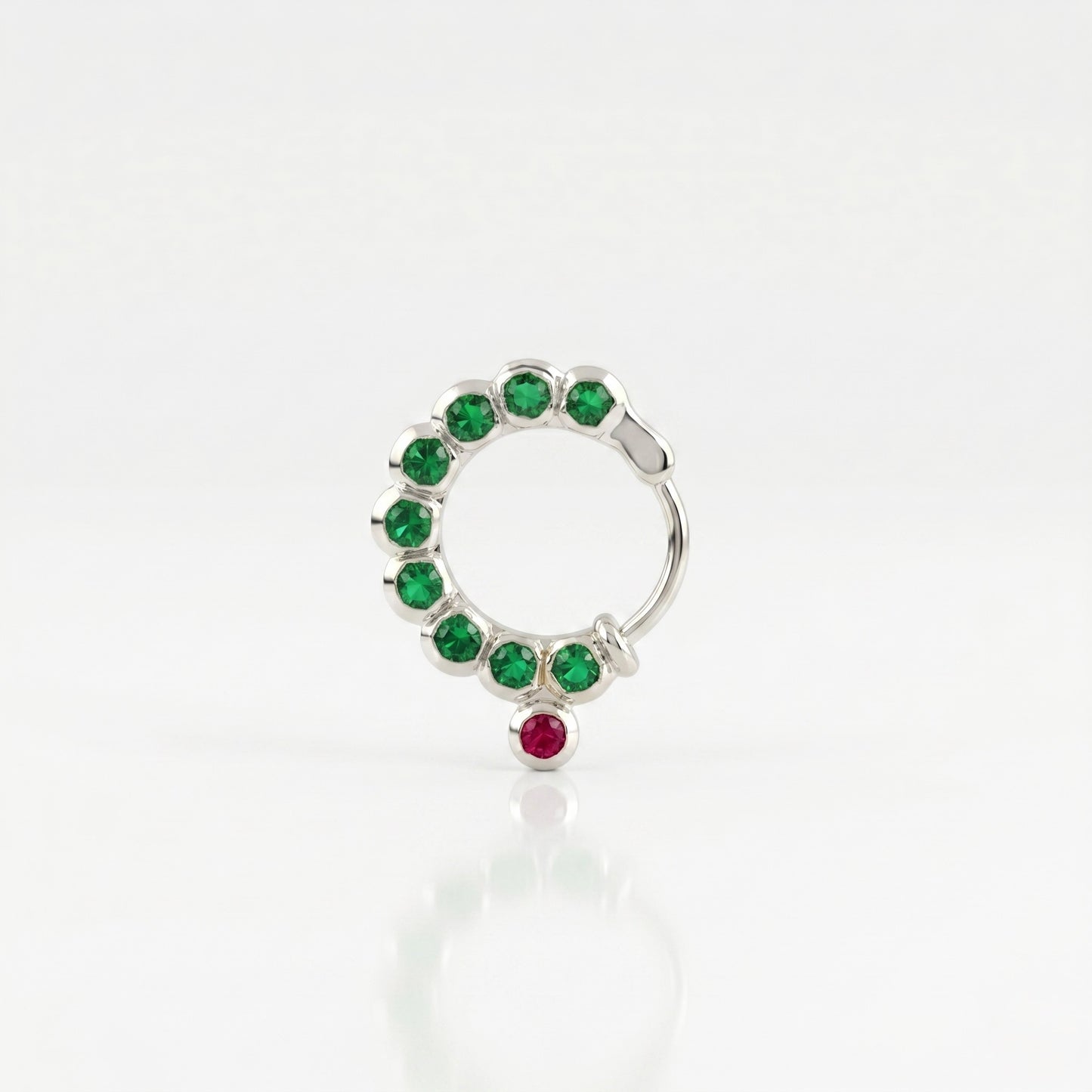 Silver Malini Nose Ring