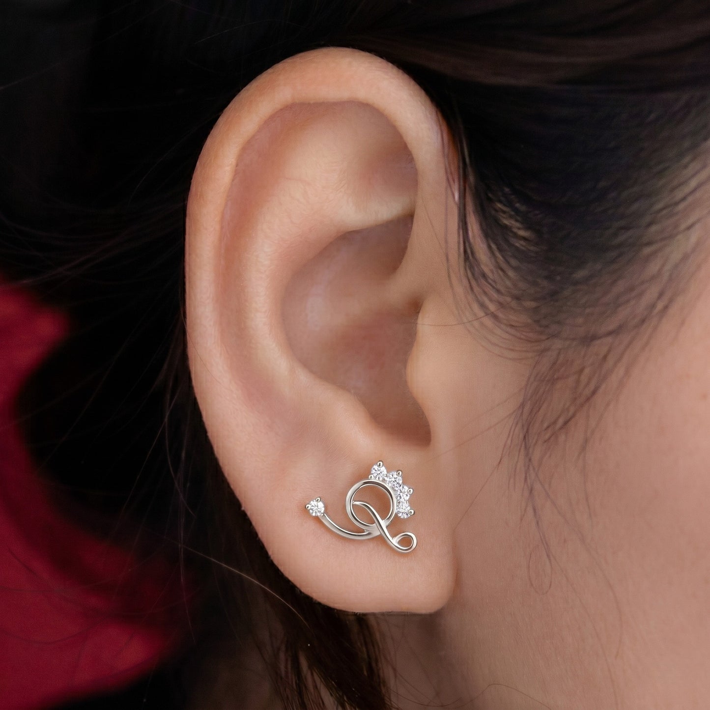 Silver Kundal Earring