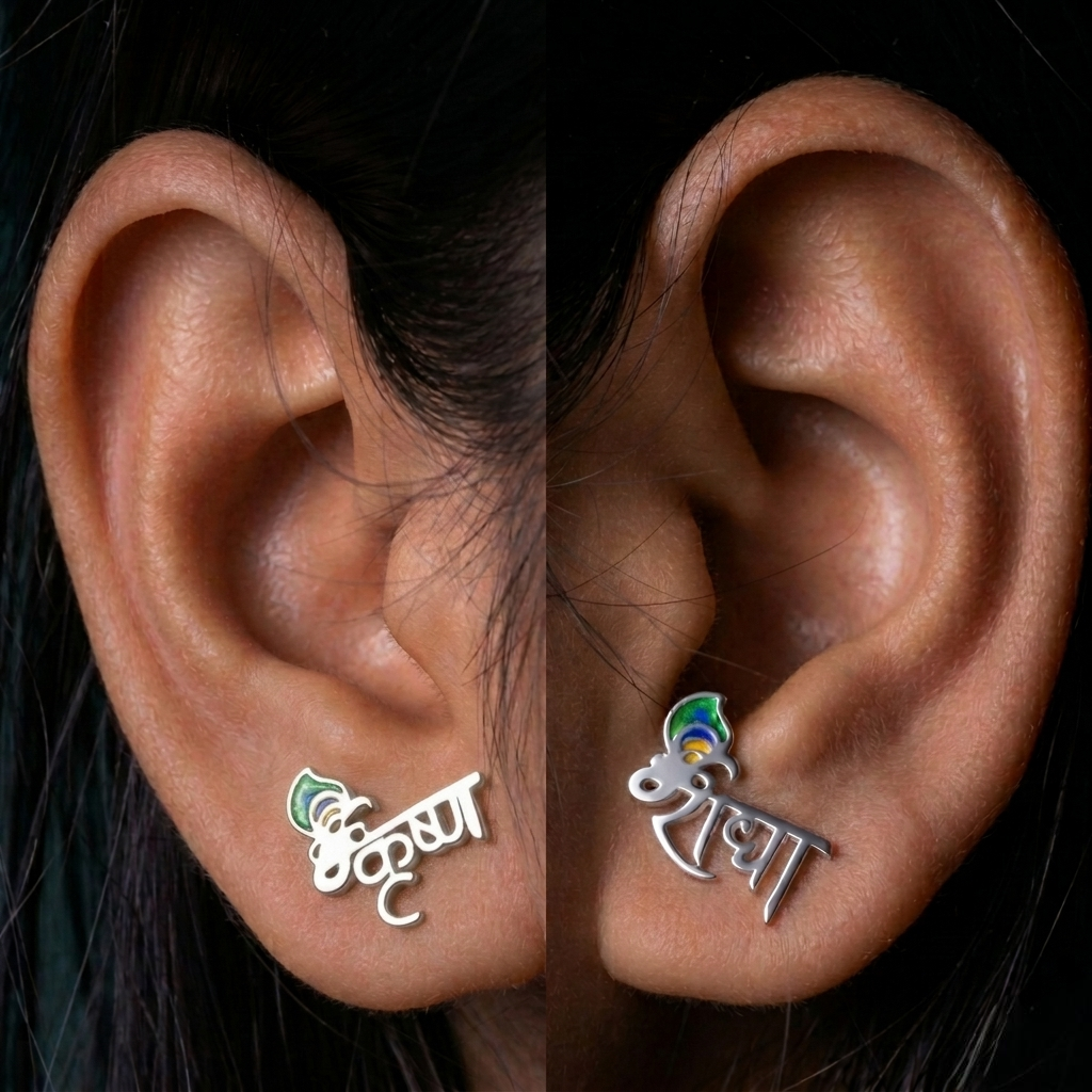 Radha Krishna Earings