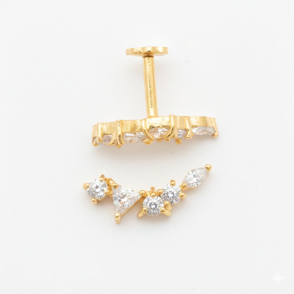 Silver Constellation Earring