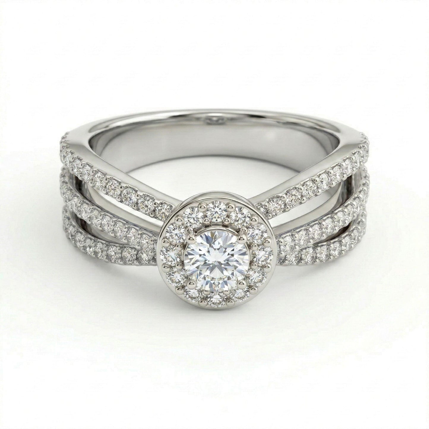 Silver Eternal Bond Trinity Ring