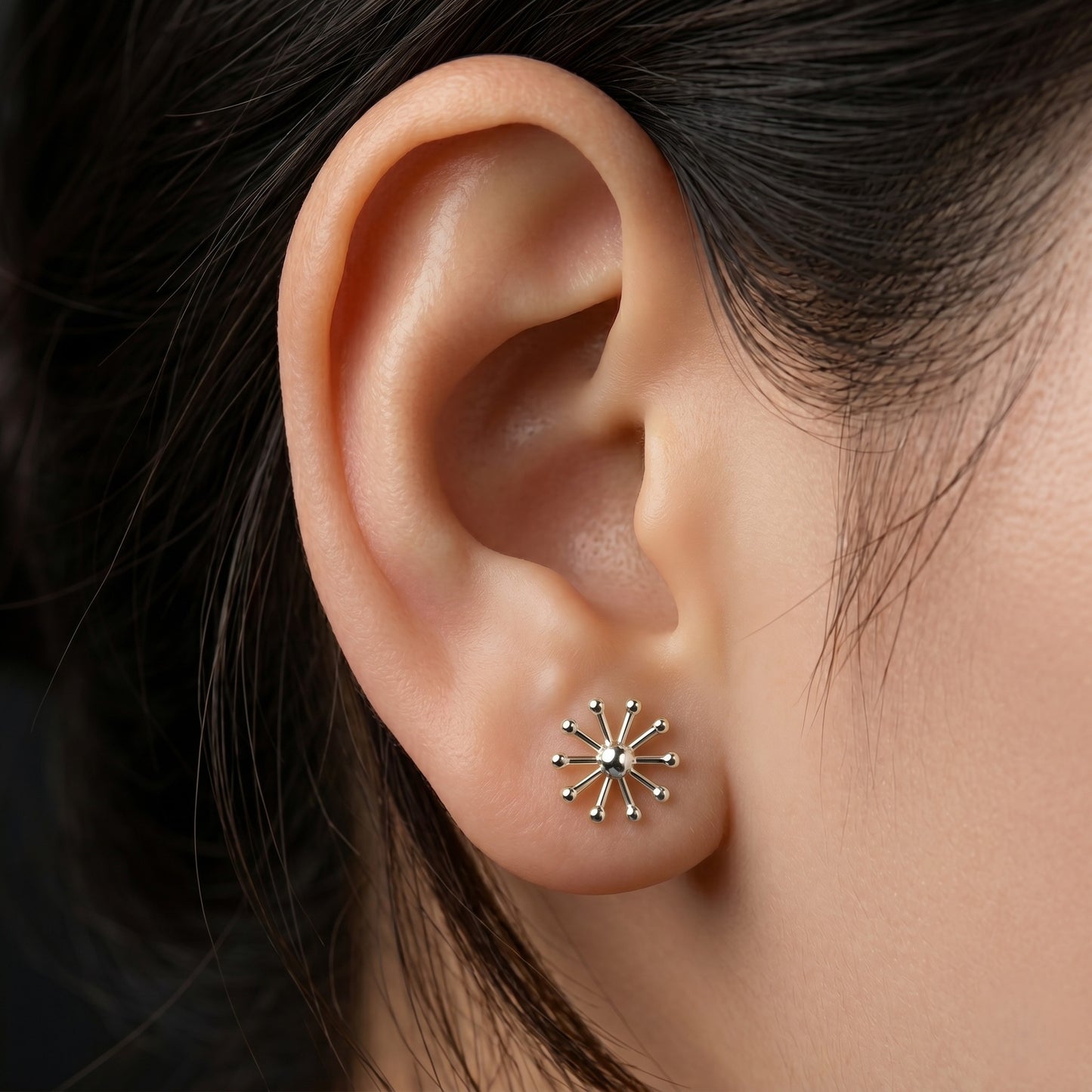 Silver Raiya Earring