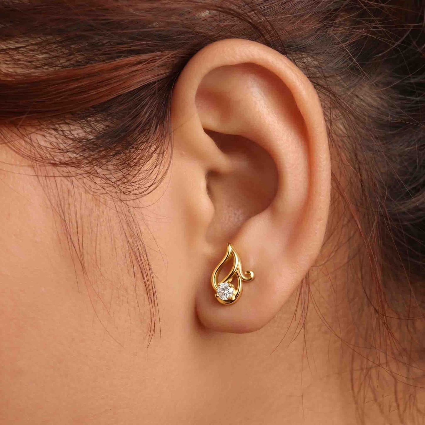 Silver Lata Earring