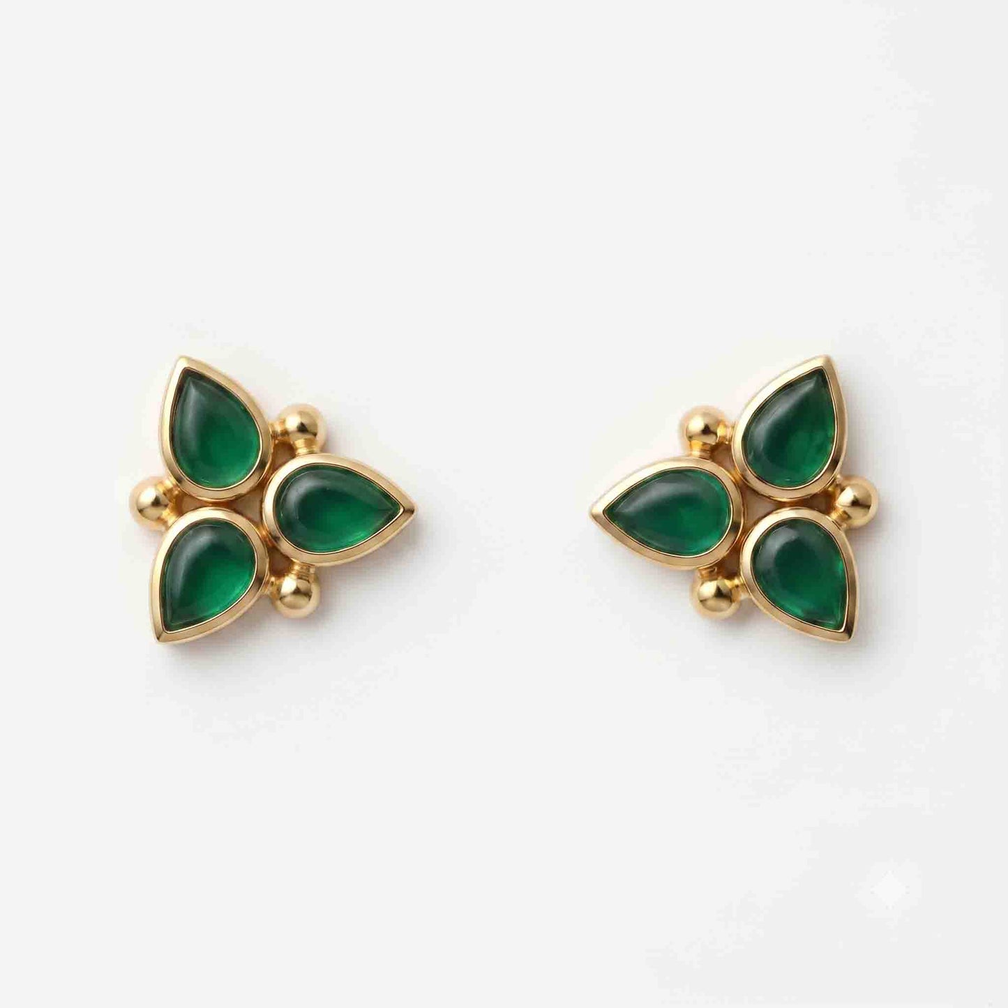 Silver Kemp Stone Earring