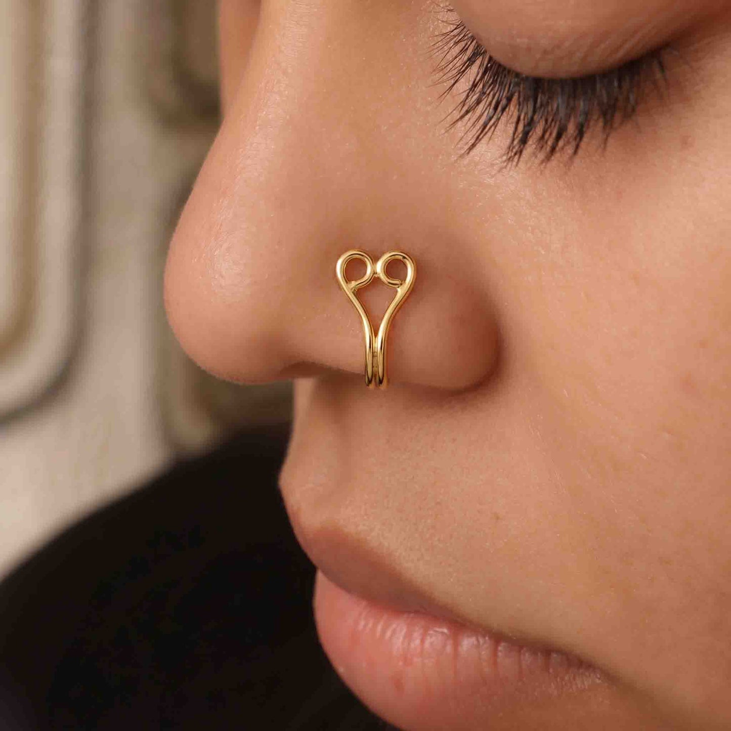 Silver Mugola Clip-on NosepIn