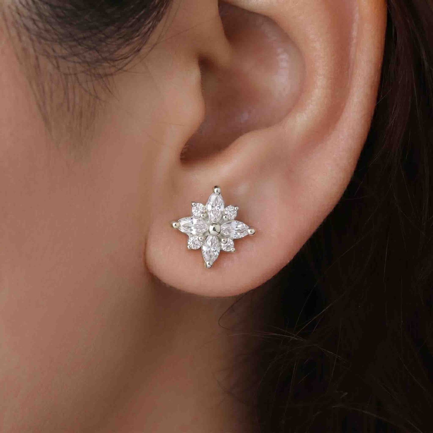 Silver Kalika Earring