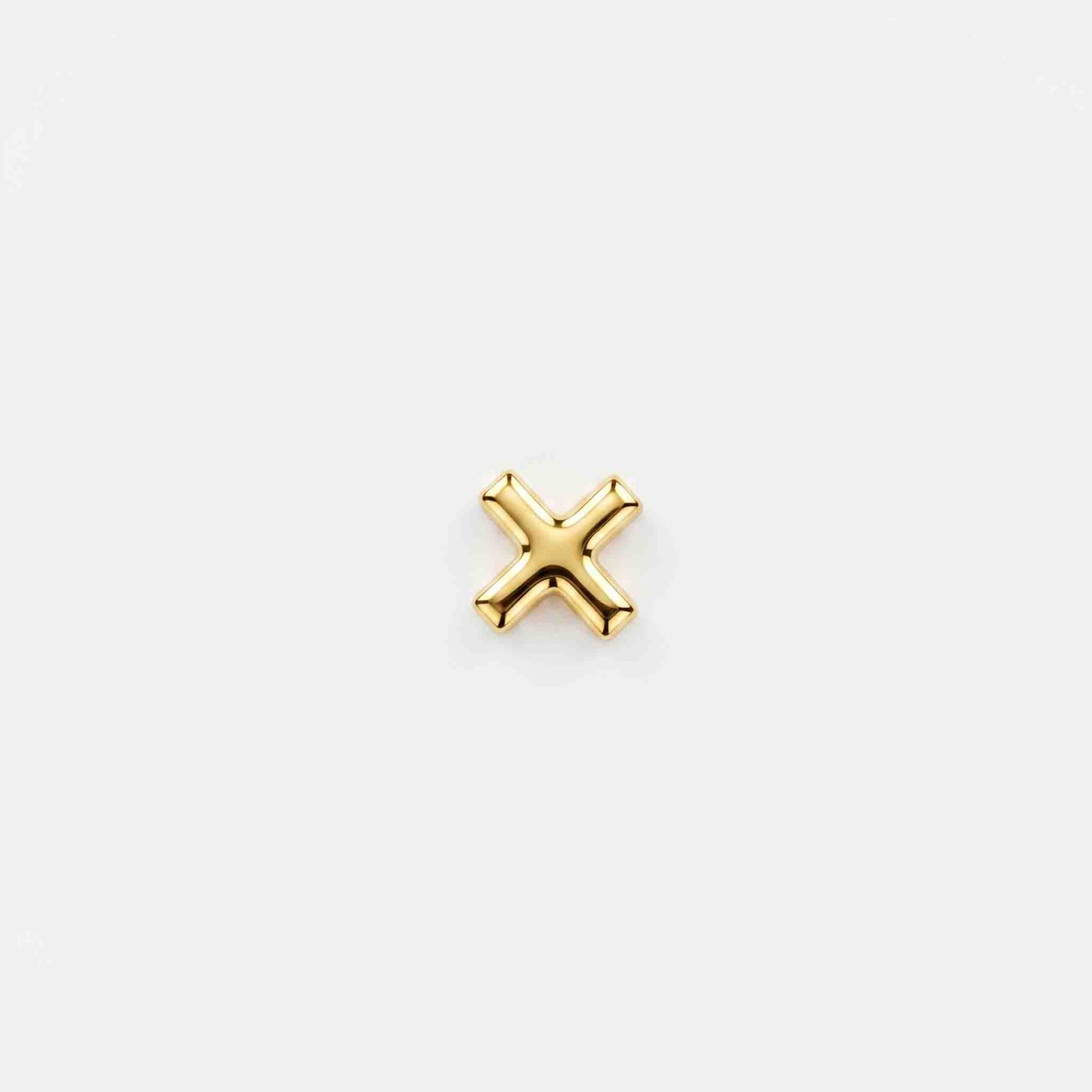 Silver Cross Nose pin
