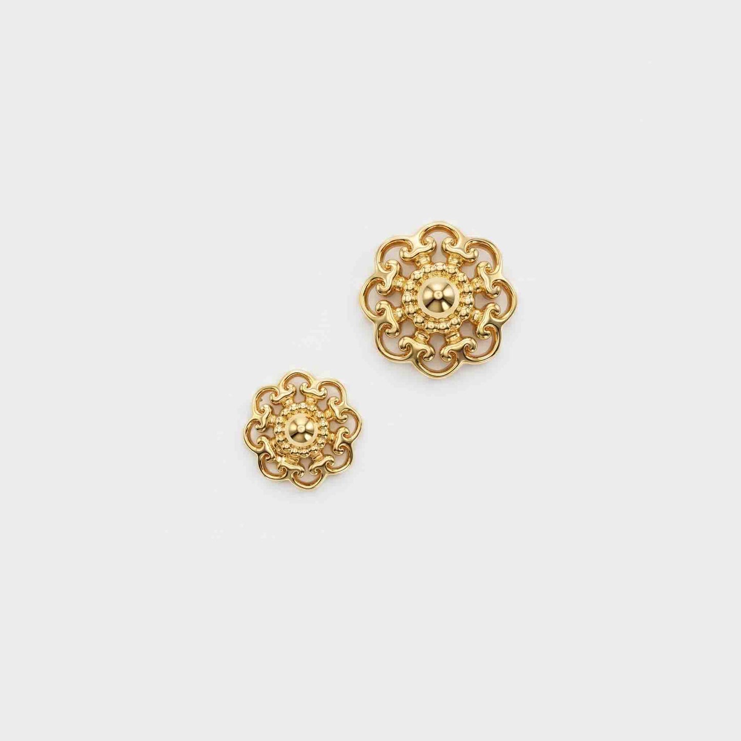 Silver Nishka  Nose pin