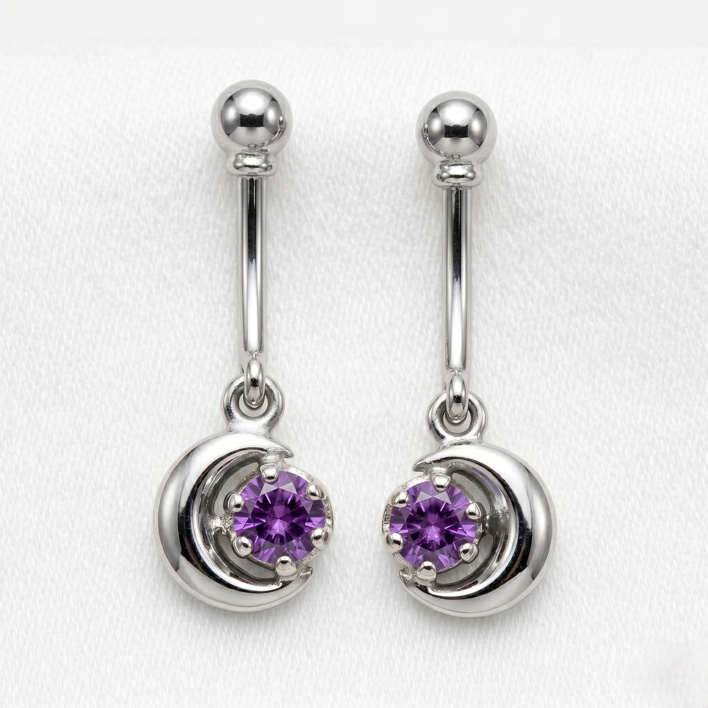 Moon bugadi Purple stone