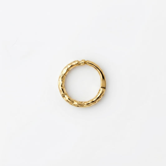 Hammered Nose ring