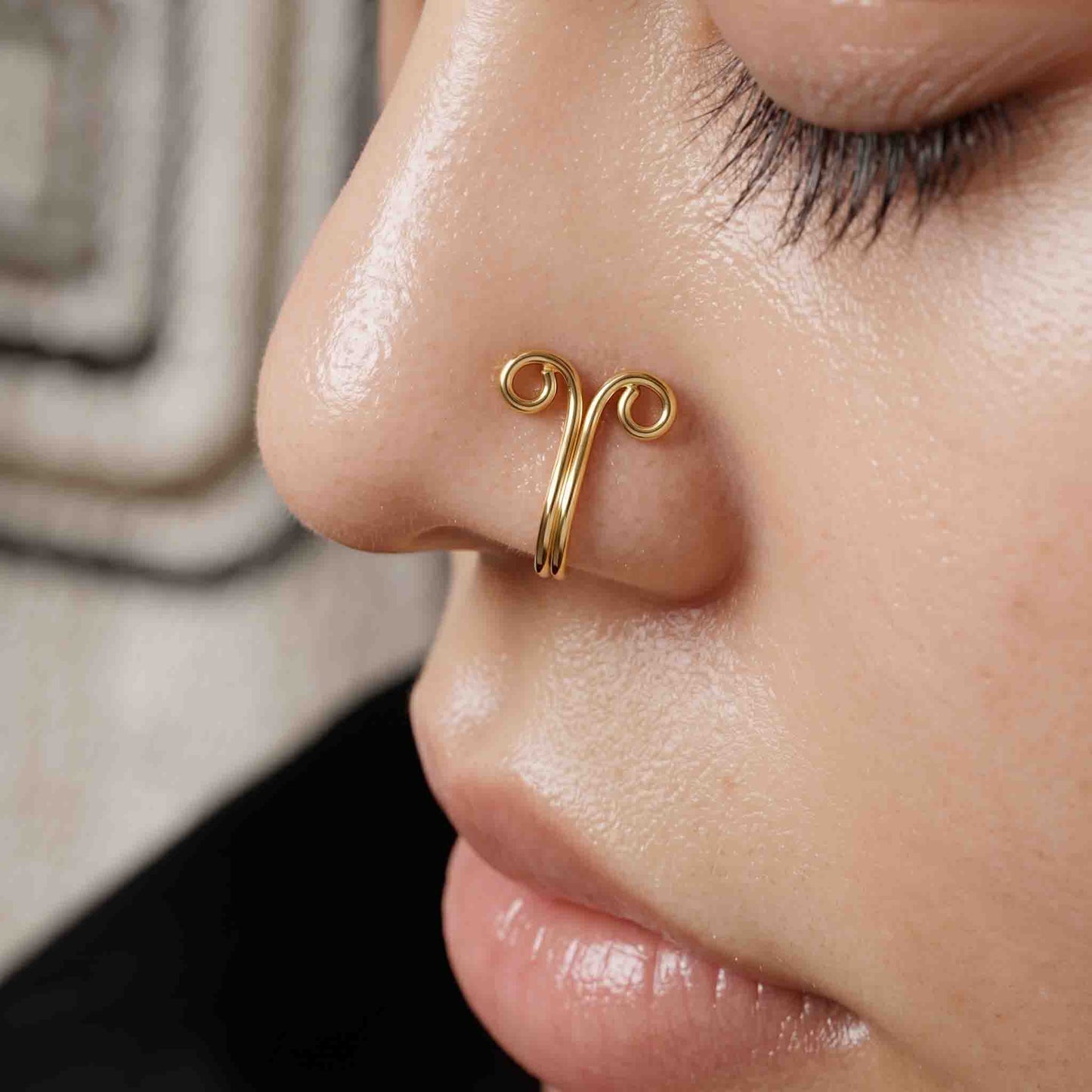 Silver Indu Clip-on NosepIn