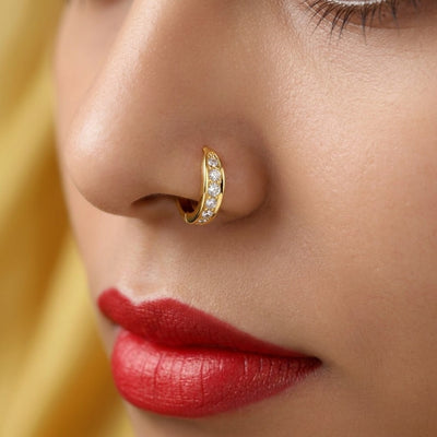 Silver Avani Nose Ring