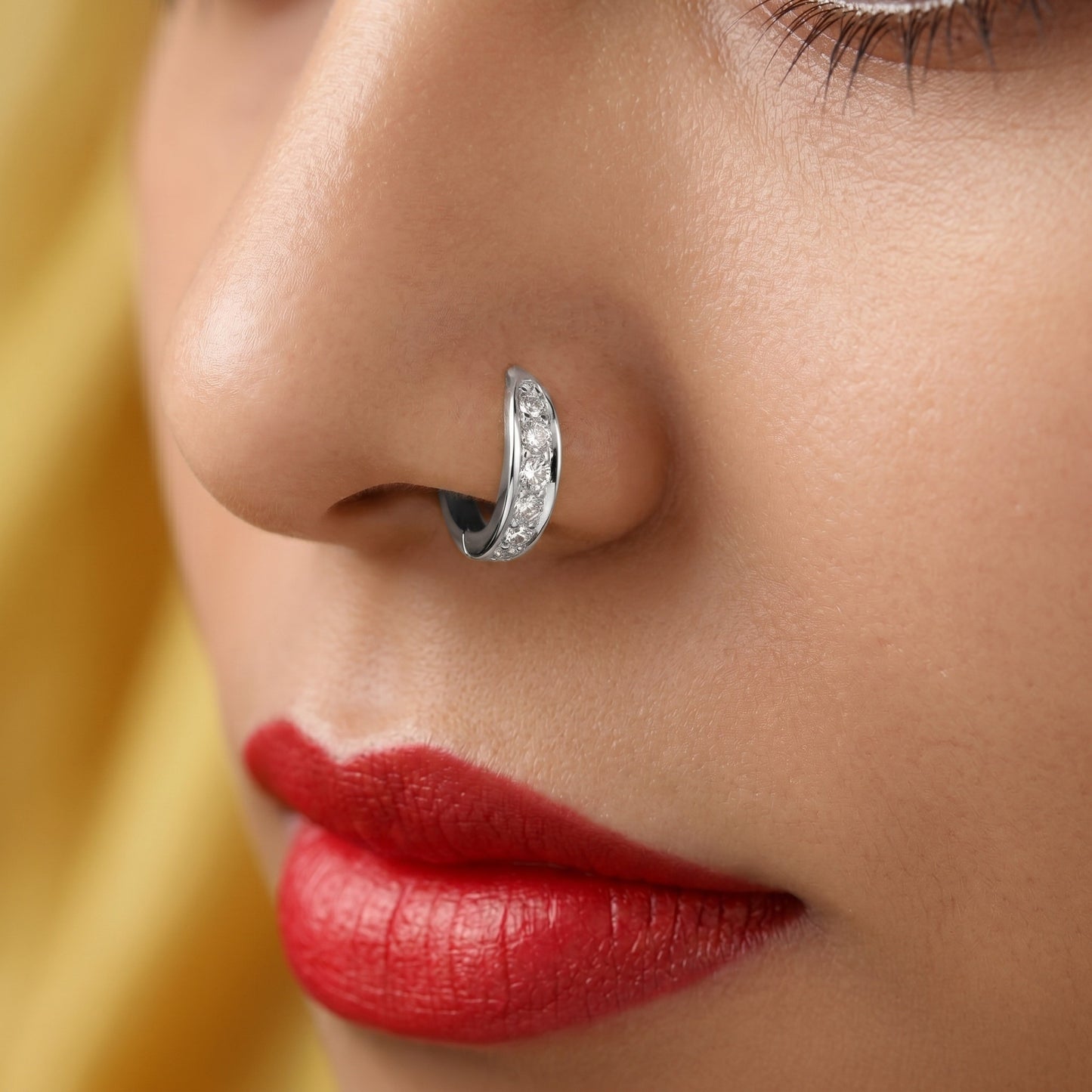 Silver Avani Nose Ring