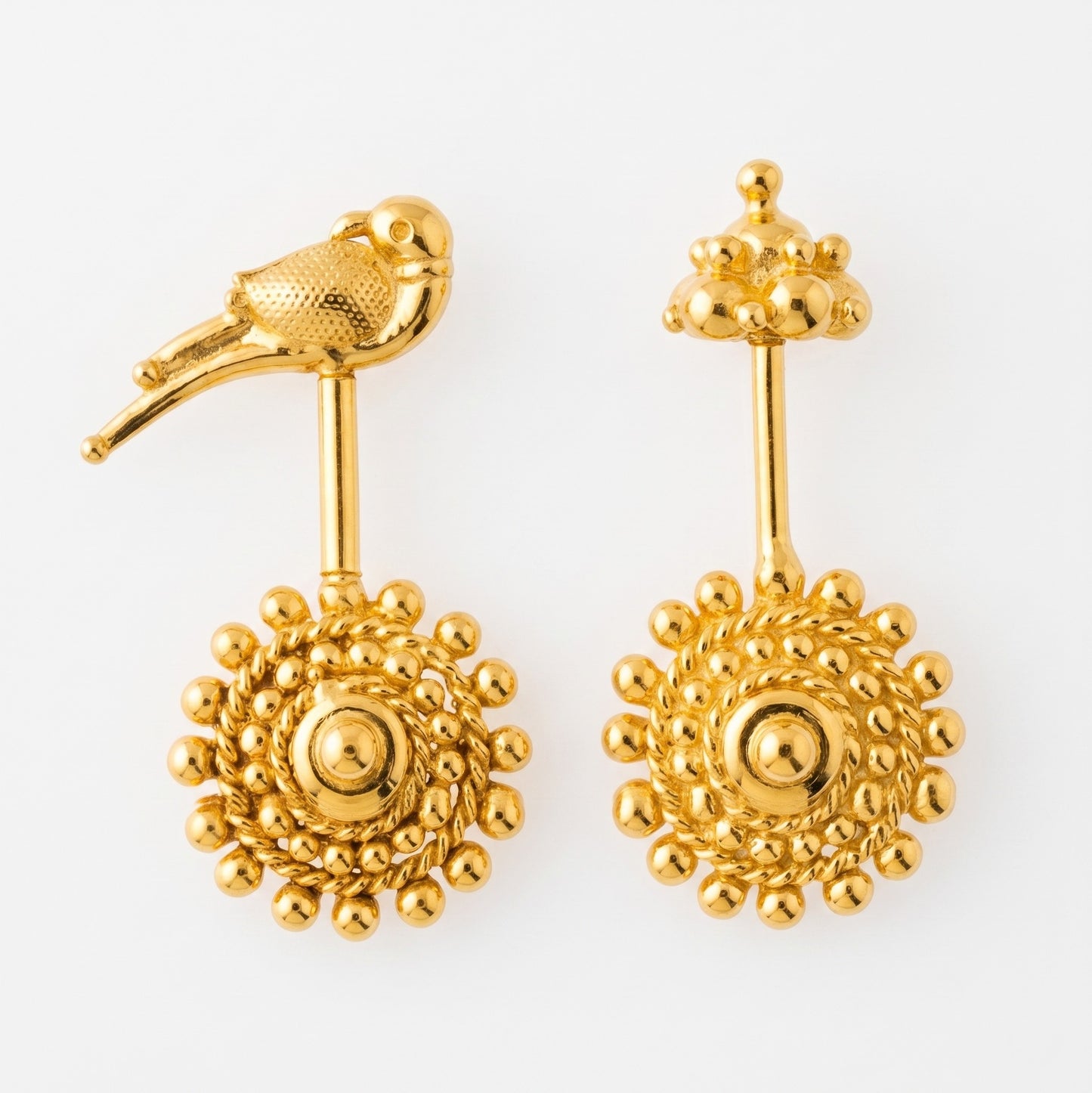 SILVER DHAL GOLD BUGADI WITH COMBO TOP
