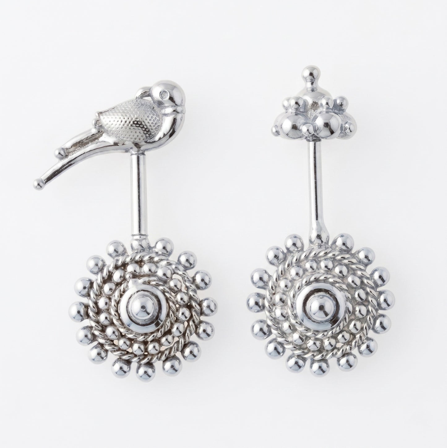 SILVER DHAL GOLD BUGADI WITH COMBO TOP