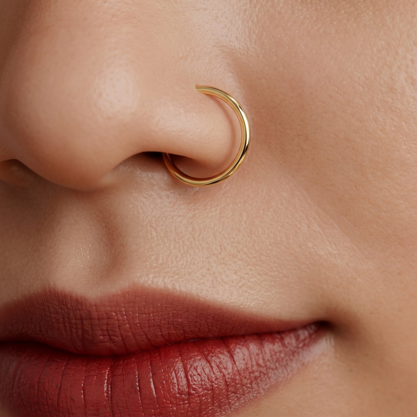 Seamless Plain Nose Ring