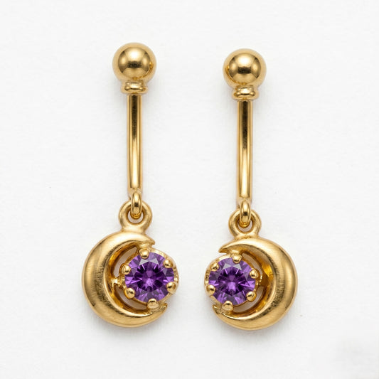 Moon bugadi Purple stone
