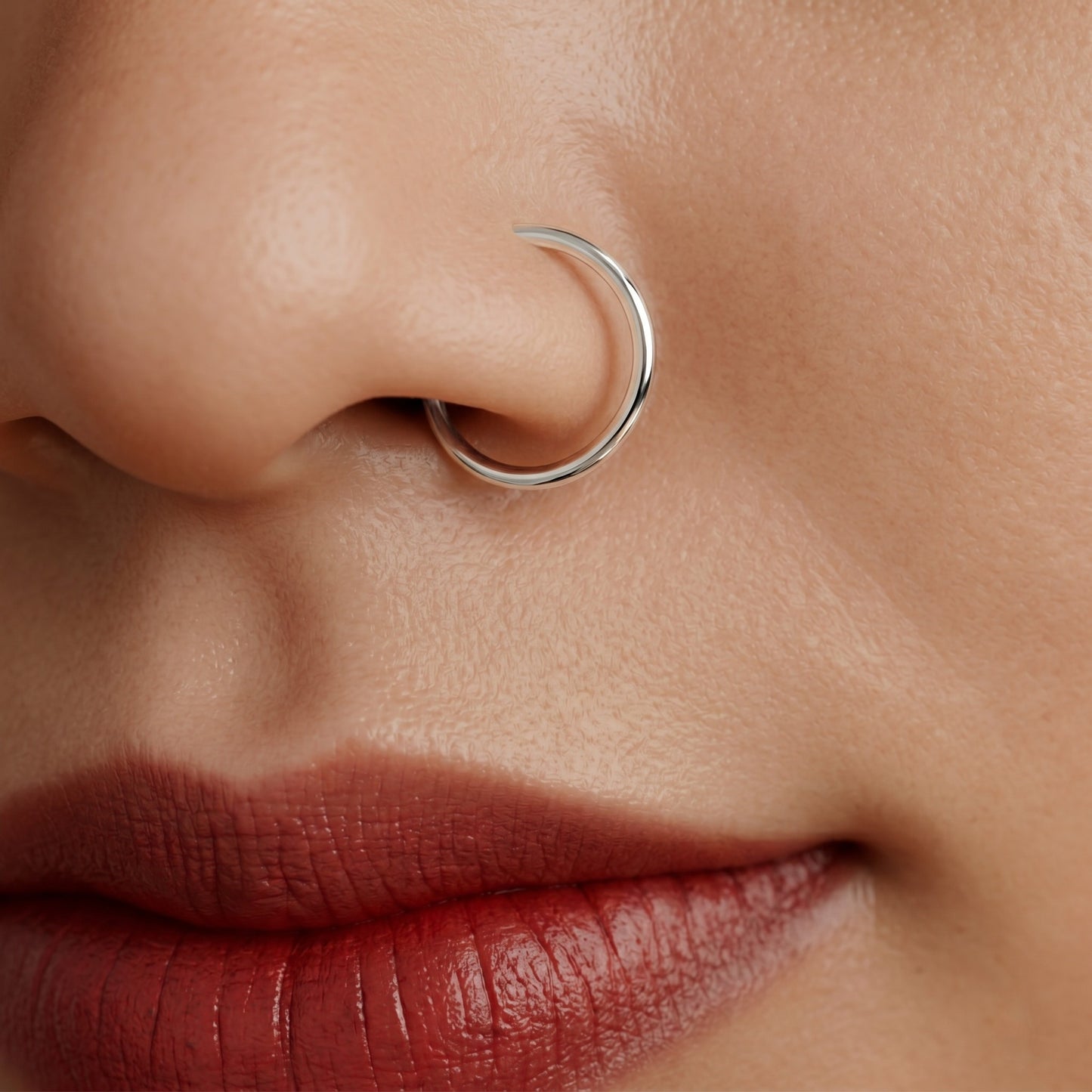 Seamless Plain Nose Ring