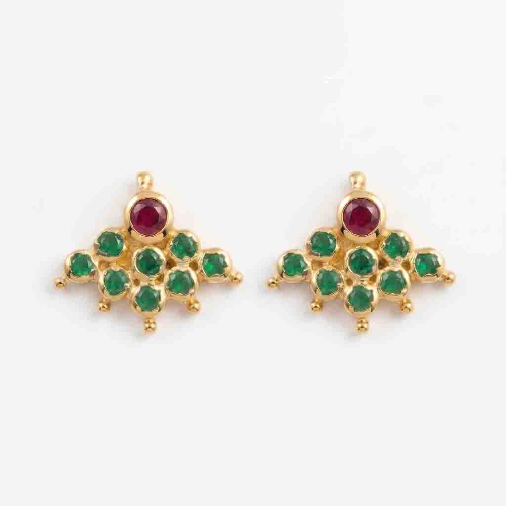 9 Stone  Earring