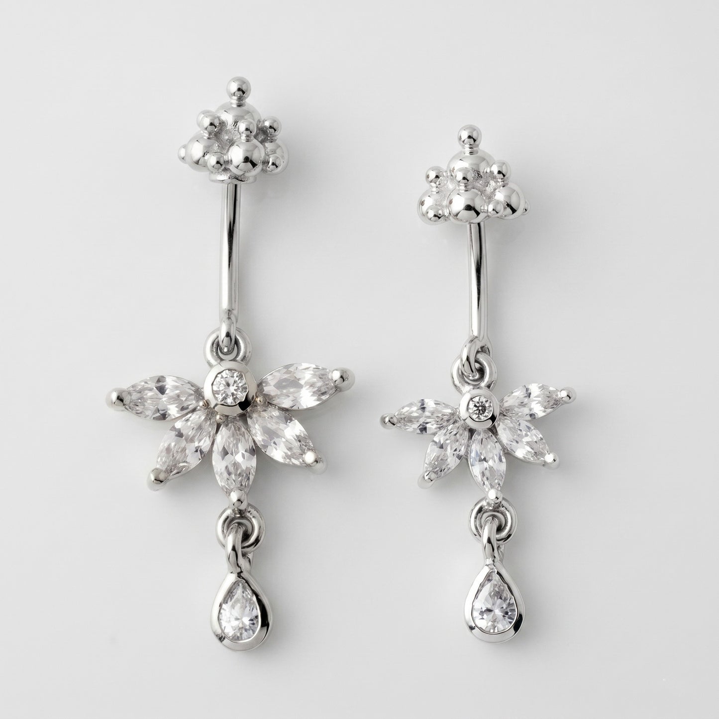 5 Marquise Hanging Bugadi with Drop