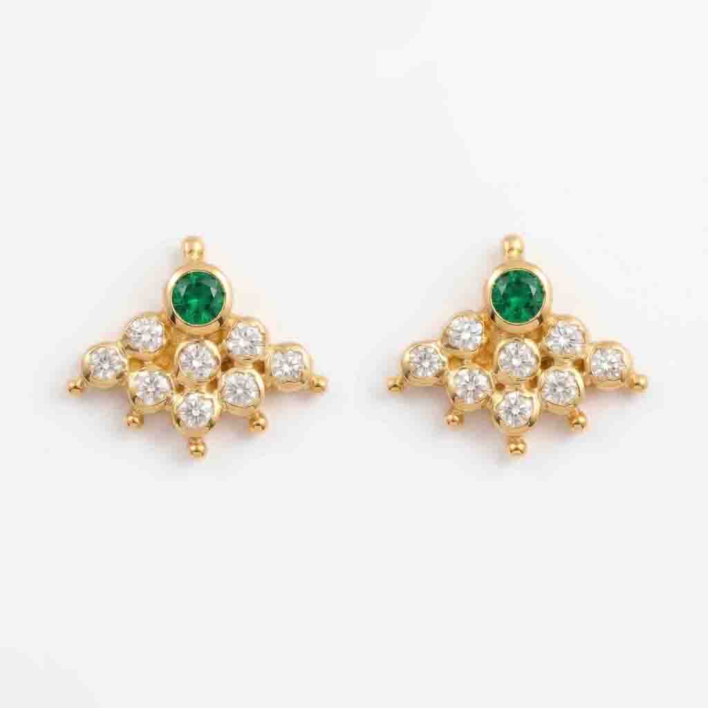 9 Stone  Earring