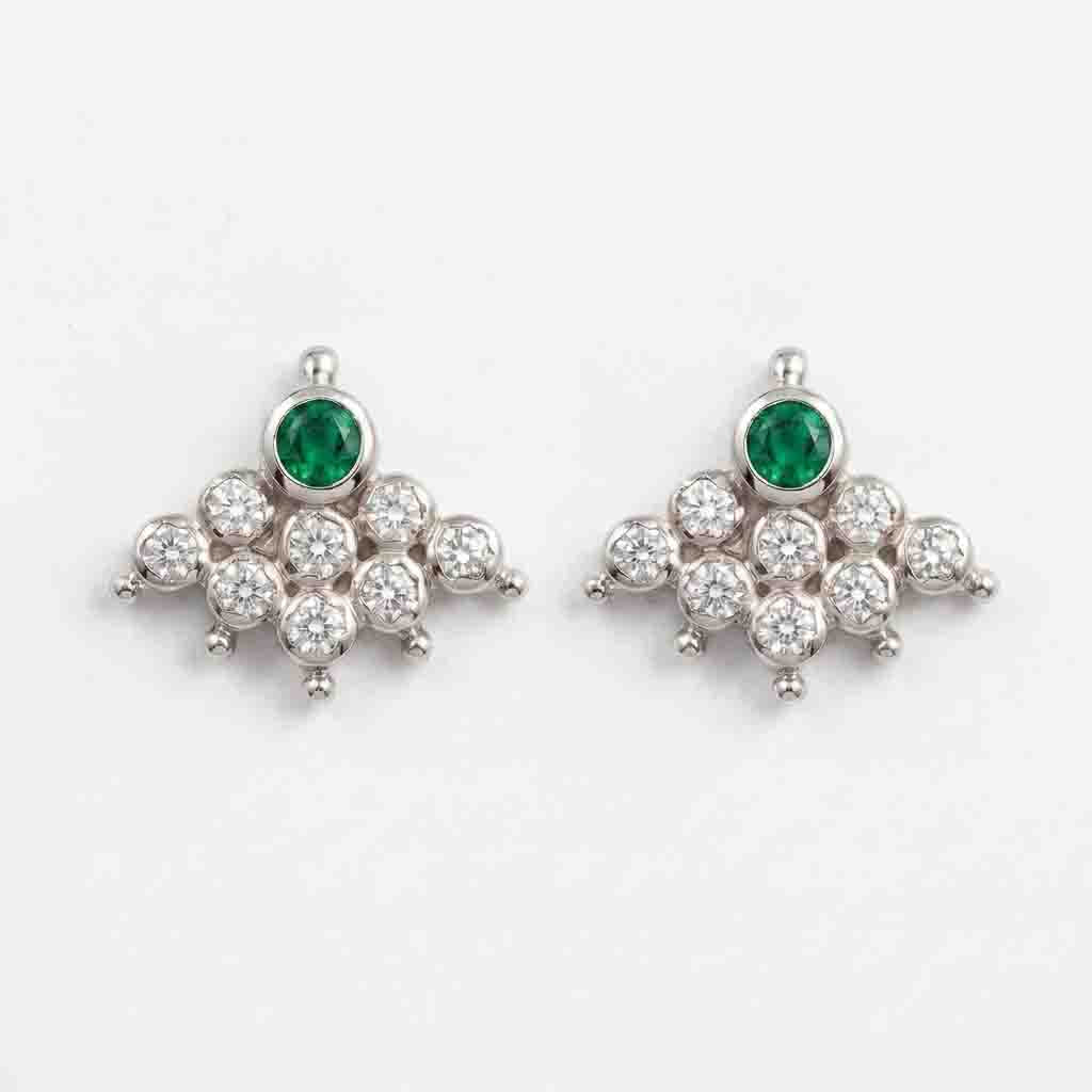 9 Stone  Earring