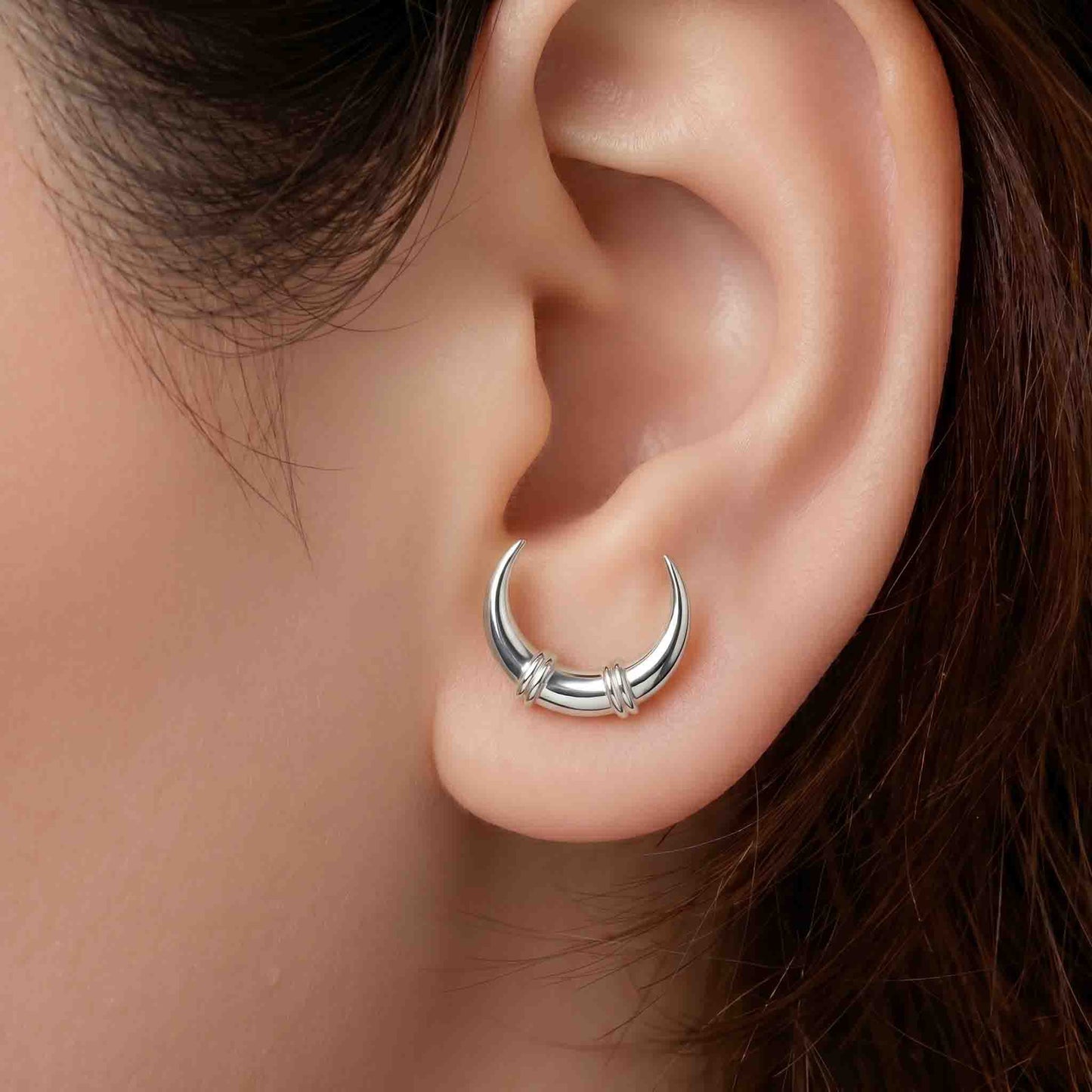 Silver Vakra Earring