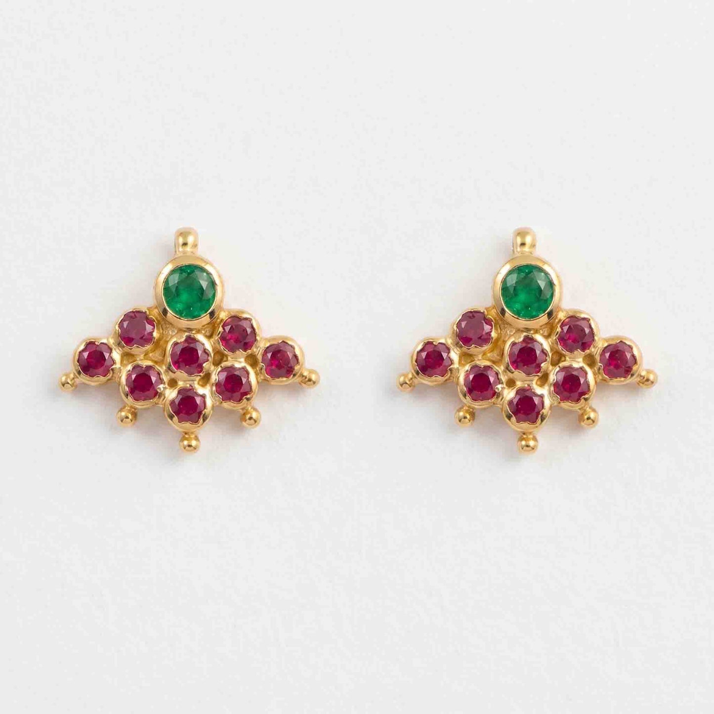 9 Stone  Earring