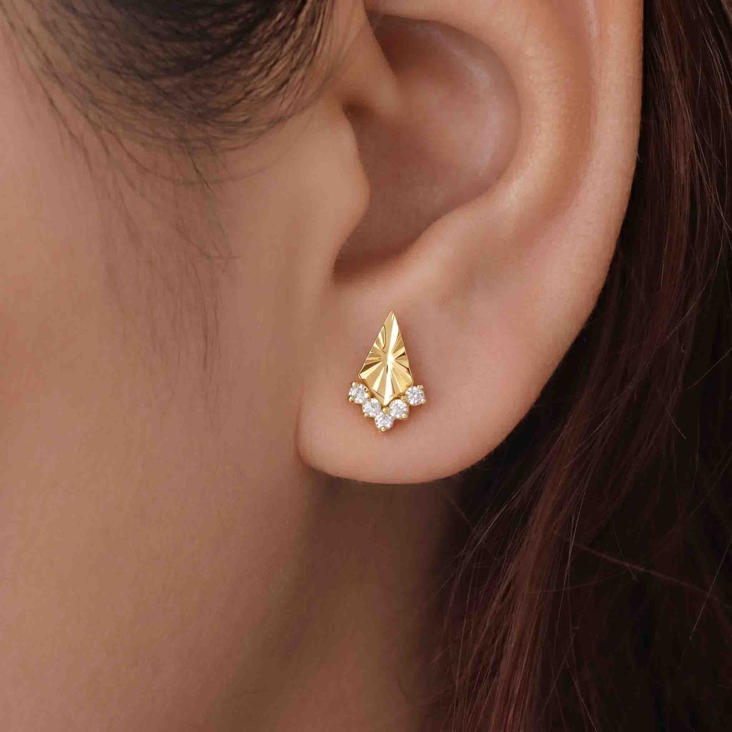 Silver Tej Earring