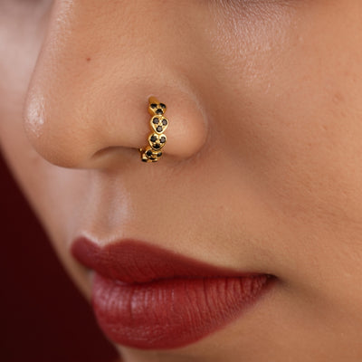 Silver Asita Nose Ring