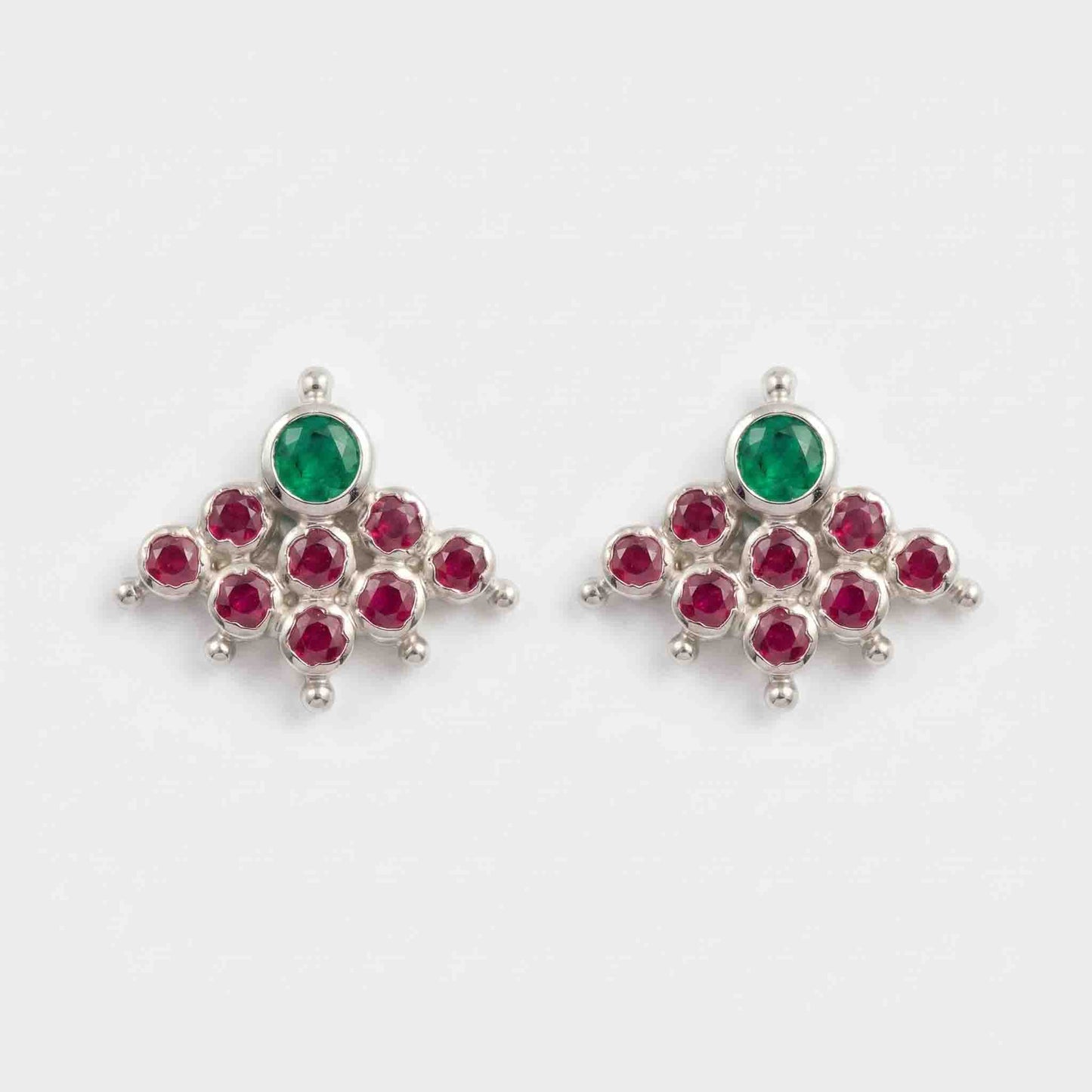 9 Stone  Earring