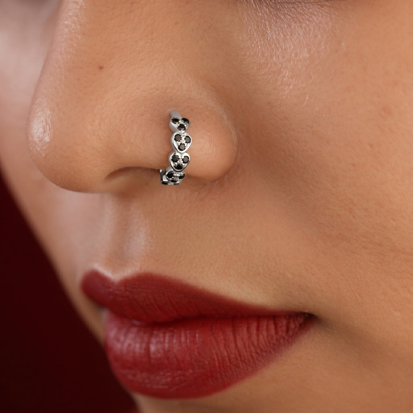 Silver Asita Nose Ring