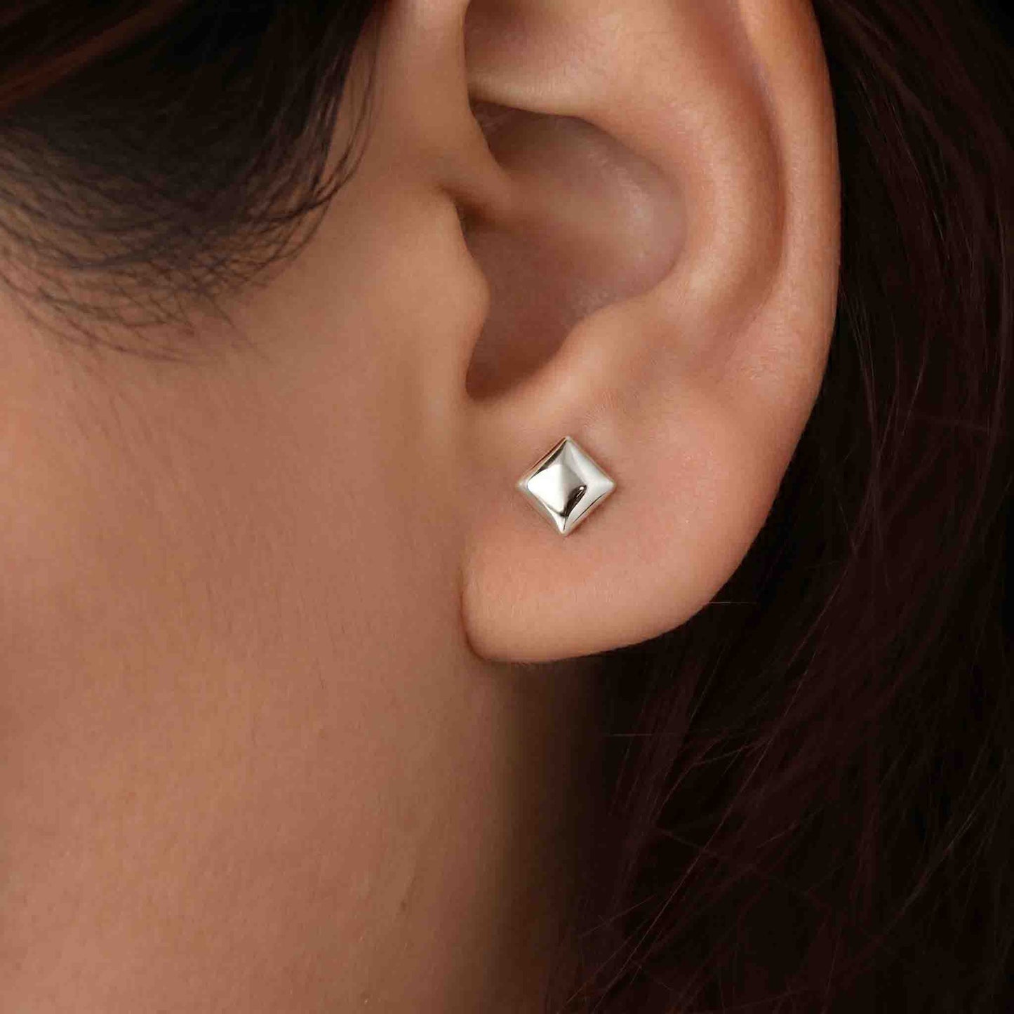 Silver Kona Earring