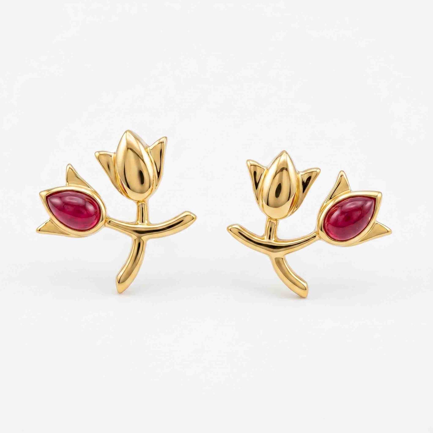 Silver Twinlip Earrings