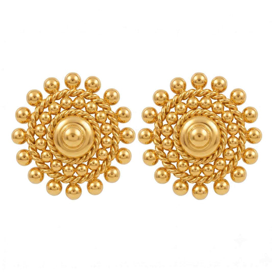 Silver Dhal Earring