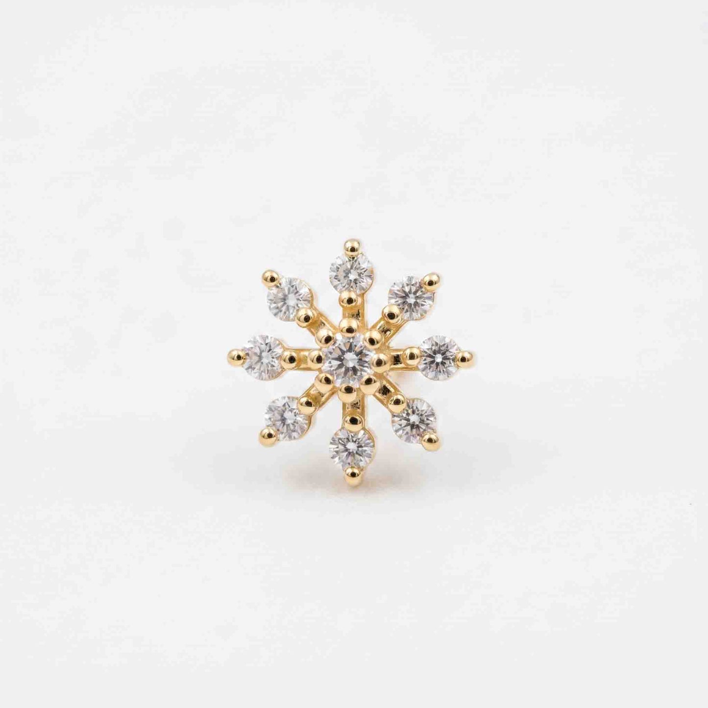 Silver Dyuti Nose pin