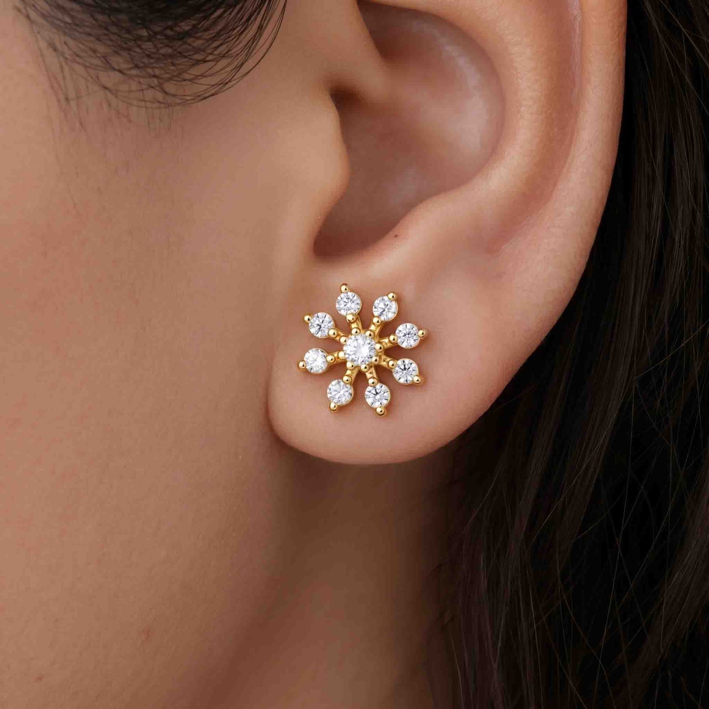 Silver Dyuti Earring