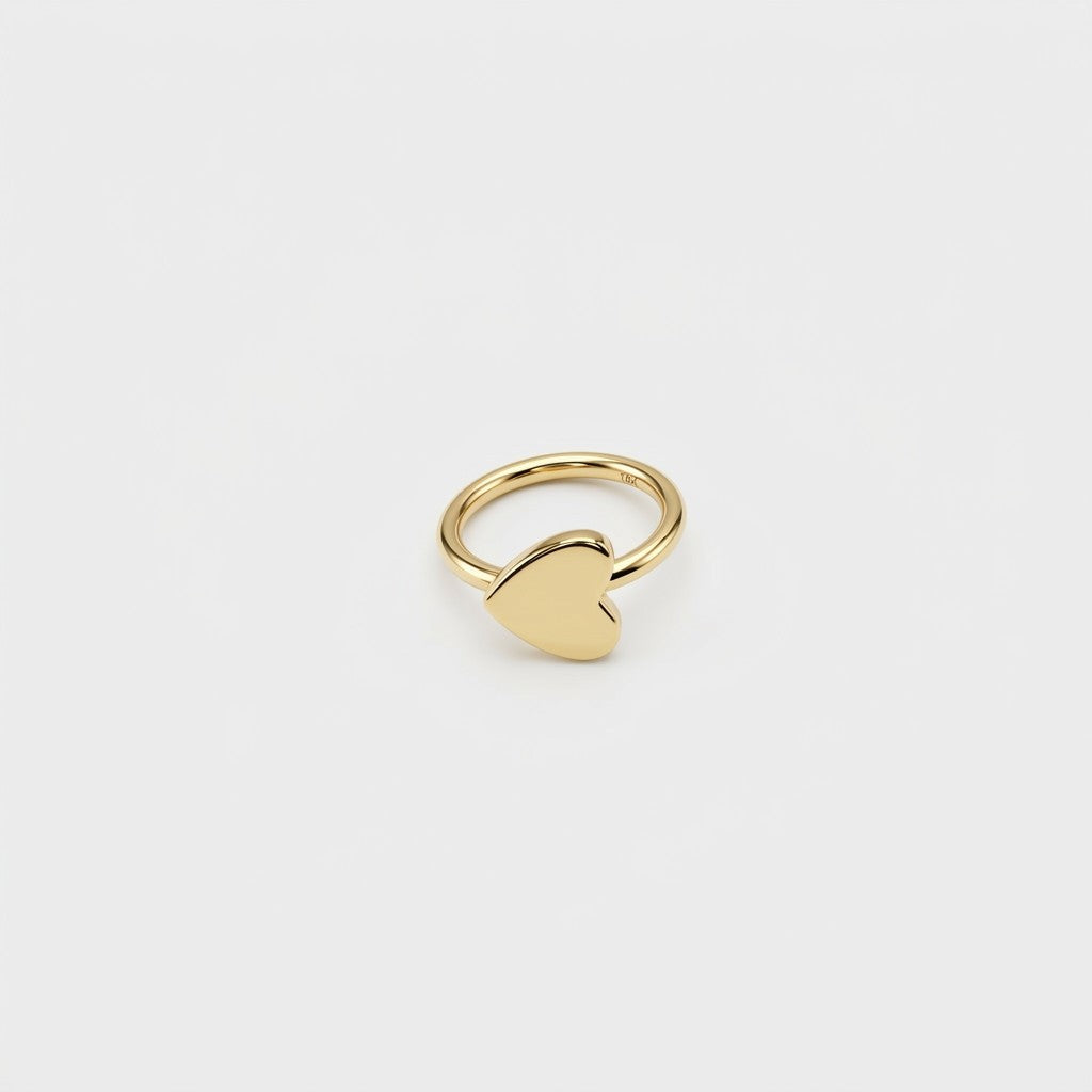 Plain Heart Nose ring