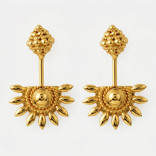 Ardh Bhanu 925 Silver Bugadi with Traditional Top