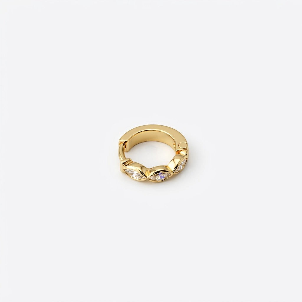 Silver Valli Nose Ring