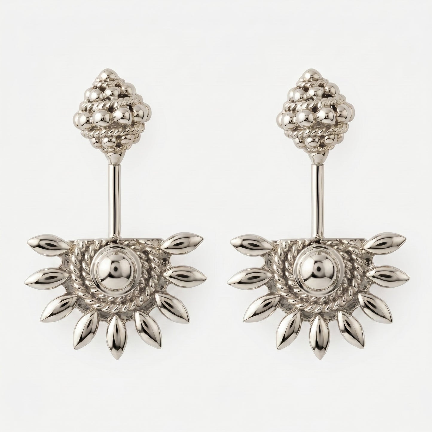 Ardh Bhanu 925 Silver Bugadi with Traditional Top