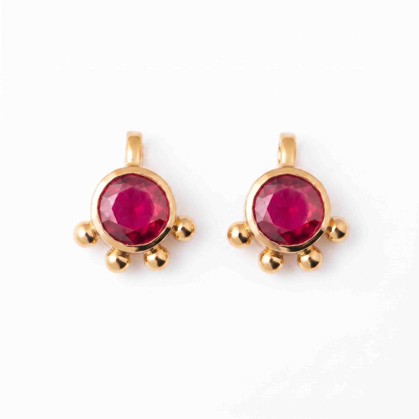 Silver Surkh Earring