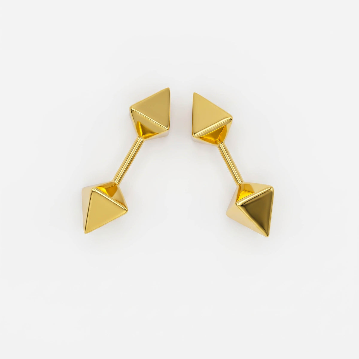 Silver Bugadi Octahedron Dual Design