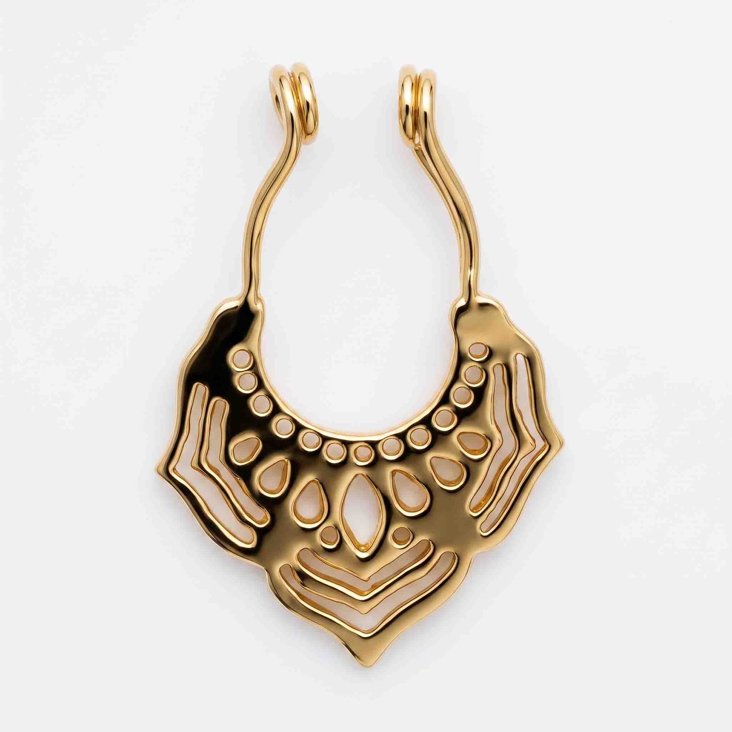 Mehrab Clipon Septum 925 Silver
