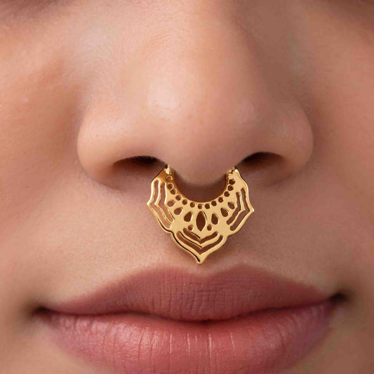 Mehrab Clipon Septum 925 Silver