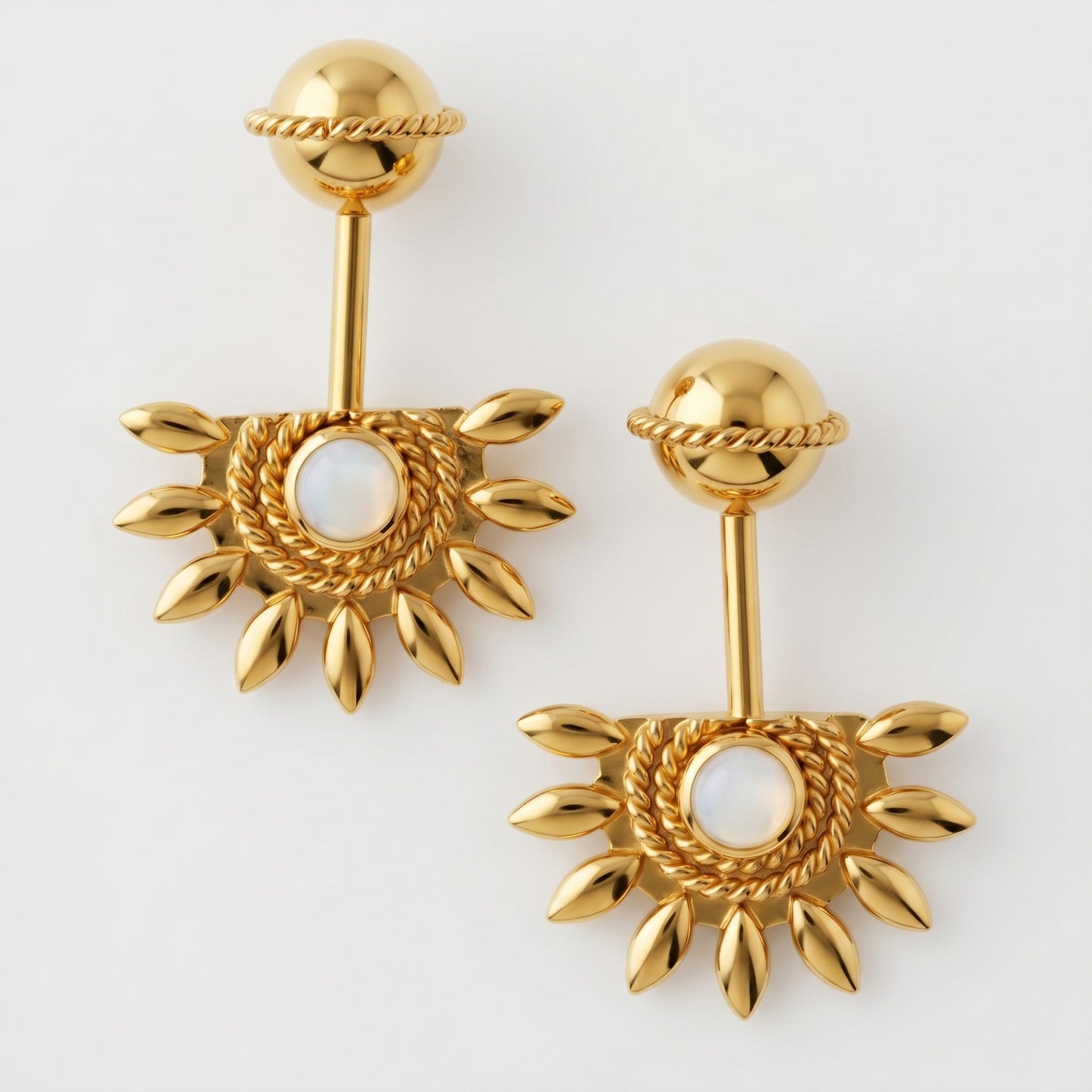Ardh Bhanu with Pearl 925 Silver Bugadi with Traditional Top