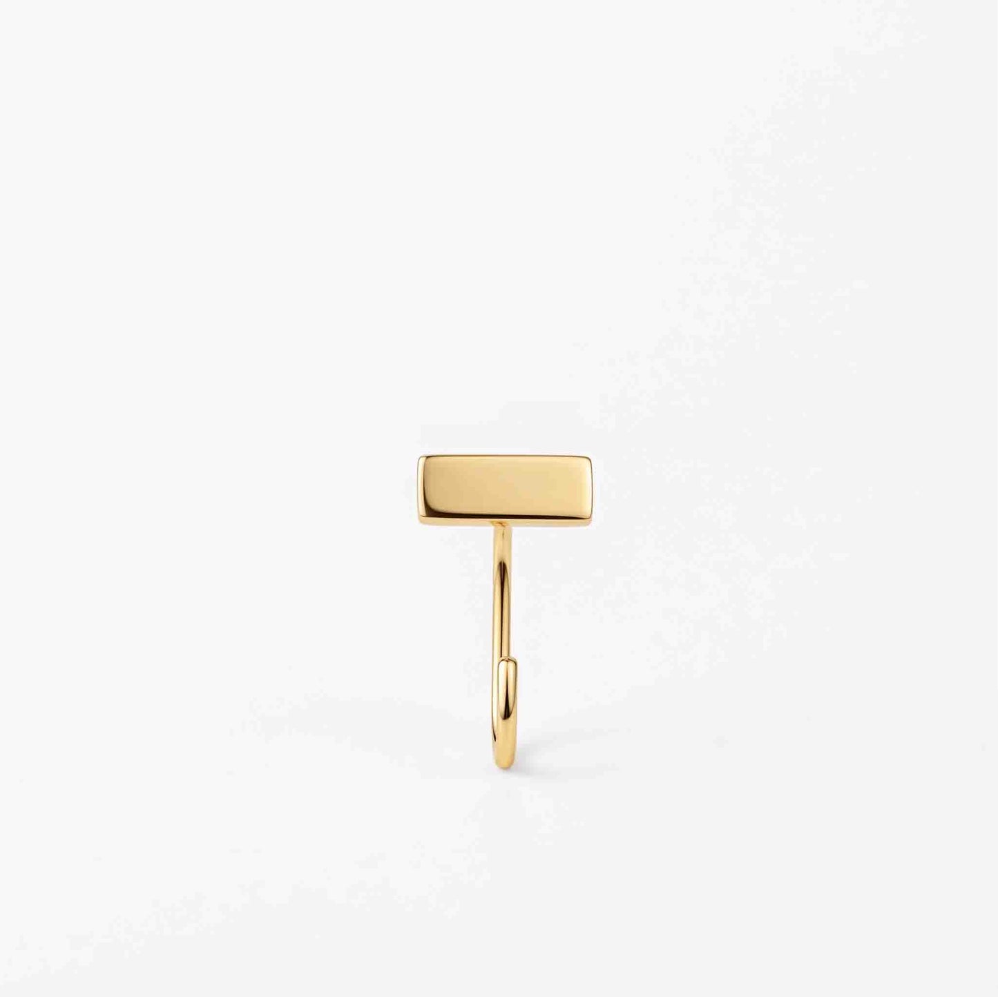 Silver Bar Nose pin